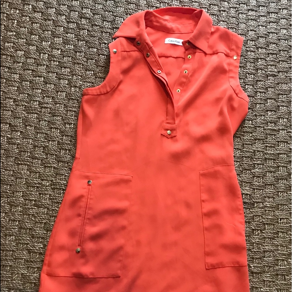Calvin Klein dress, incredible w summer glow!